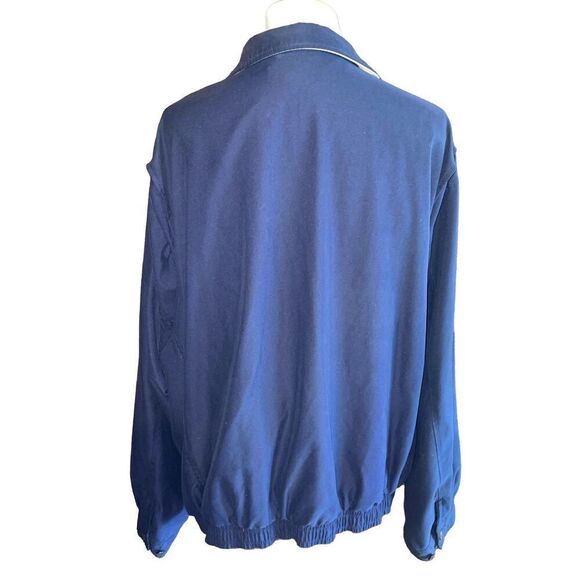 Polo by Ralph Lauren Mens Vintage Harington Jacket Full Zip Collared Navy Blue X - Picture 3 of 14
